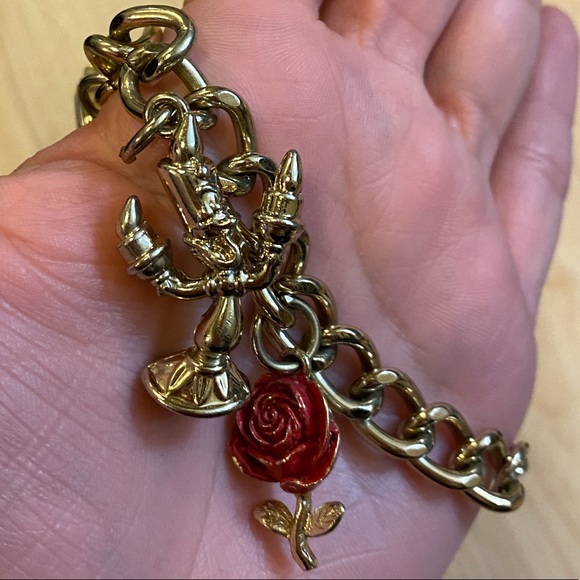 Beauty and the Beast Watch Charm Bracelet - Picture 5 of 6